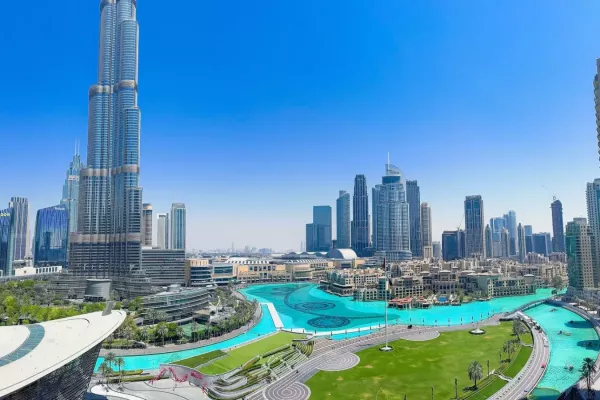 8-osobowy Apartament na 14. piętrze z widokiem na Burj Khalifa - Grande Signature Residences