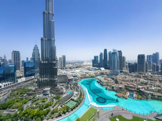 6-osobowy Apartament na 42. piętrze z widokiem na Burj Khalifa - Grande Signature Residences