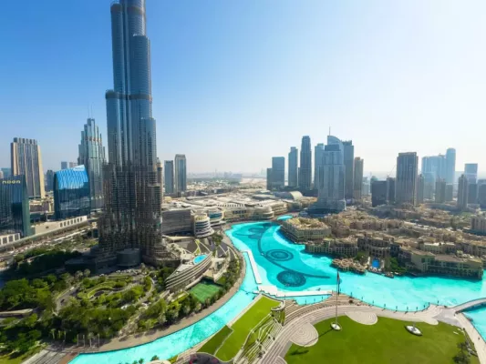 6-osobowy Apartament na 62. pietrze z widokiem na Burj Khalifa - Grande Signature Residences