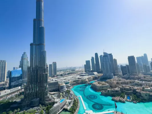 6-osobowy Apartament na 32. piętrze z widokiem na Burj Khalifa - Grande Signature Residences