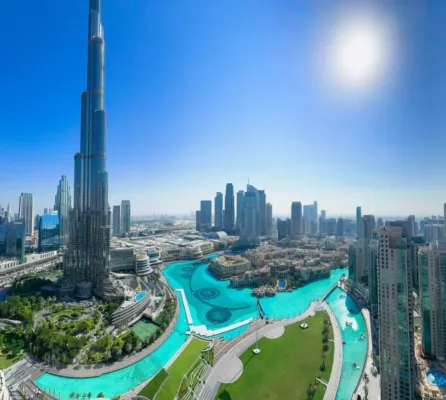 8-osobowy Apartament na 41. piętrze z widokiem na Burj Khalifa - Grande Signature Residences