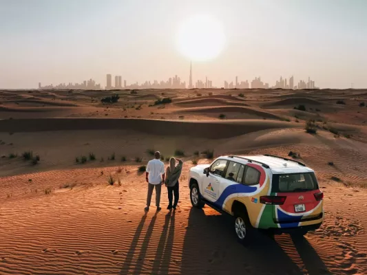 Wieczorne safari na pustyni w Dubaju