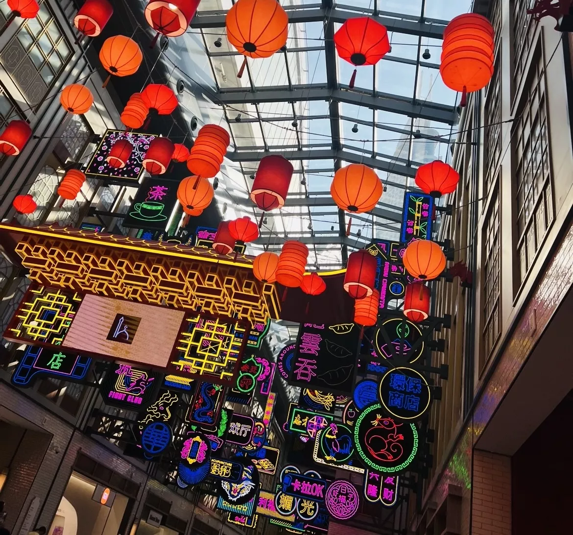 Chinatown w Dubai Mall