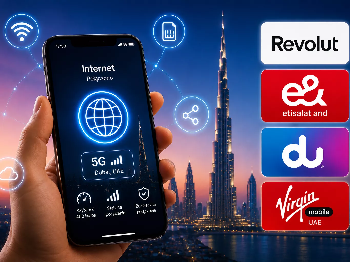 Internet w Zjednoczonych Emiratach Arabskich: Jak wygodnie korzystać z sieci?