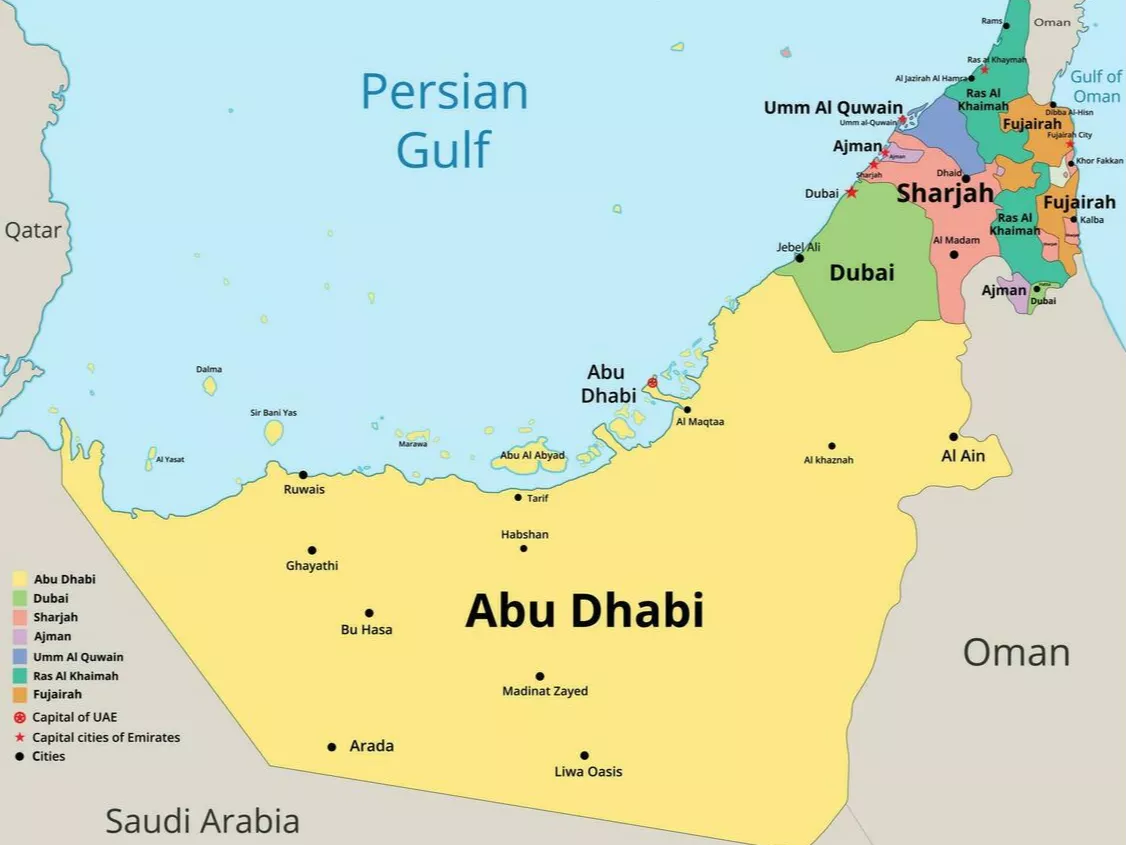 Zjednoczone Emiraty Arabskie: Jeden kraj, siedem niezwykłych światów