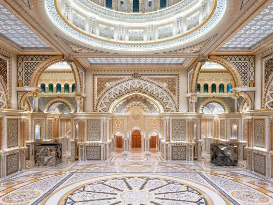 Qasr Al Watan w Abu Dhabi - zwiedzanie pałacu, bilety i wycieczka z Dubaju