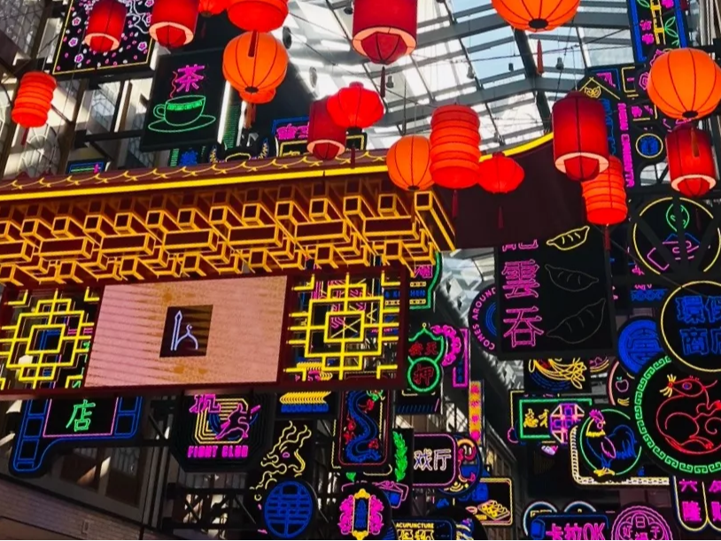 Chinatown w Dubai Mall
