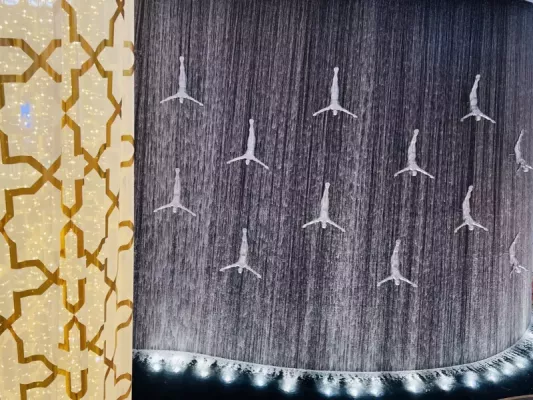 The Waterfall - Wodospad Poławiaczy Pereł w Dubai Mall