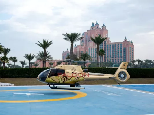Loty helikopterem po Dubaju